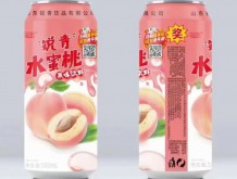 銳青水蜜桃果味飲料